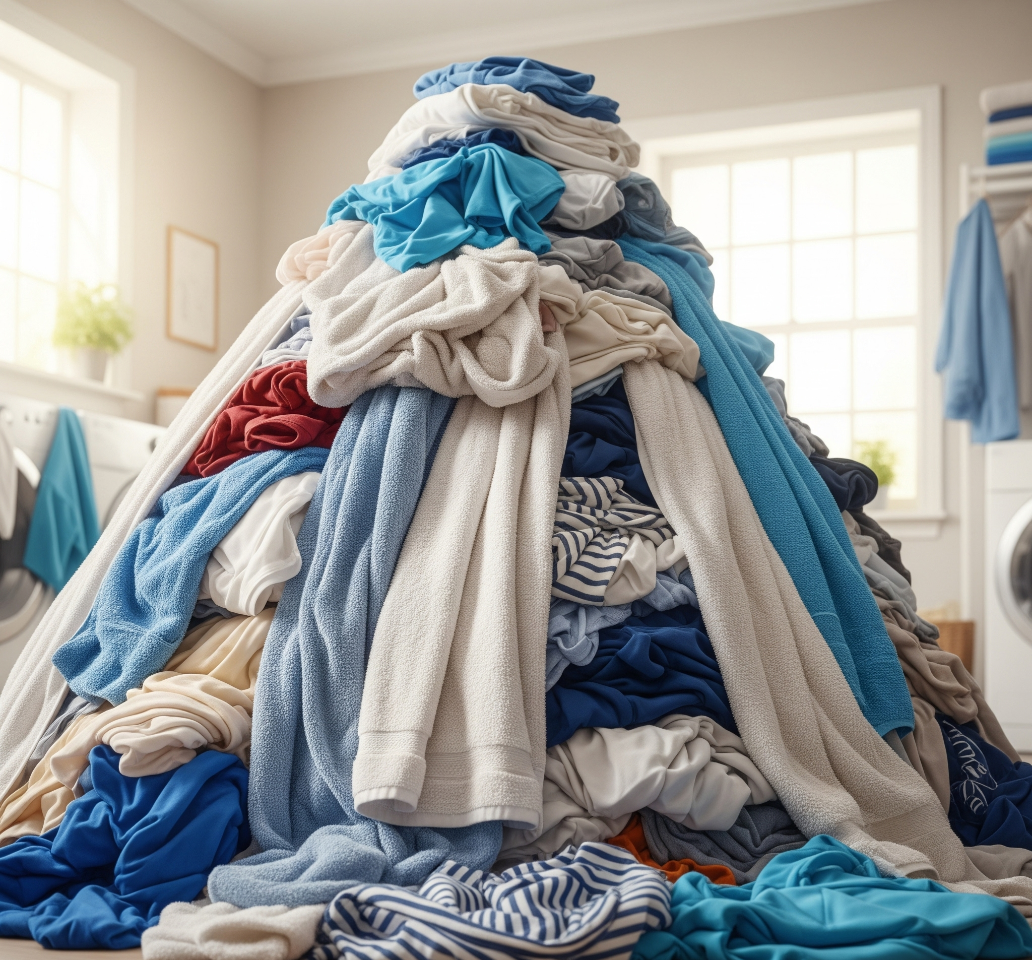 Mountains Of Laundry