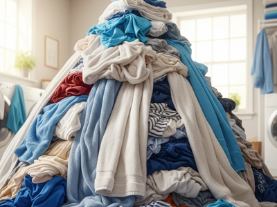 Mountains Of Laundry