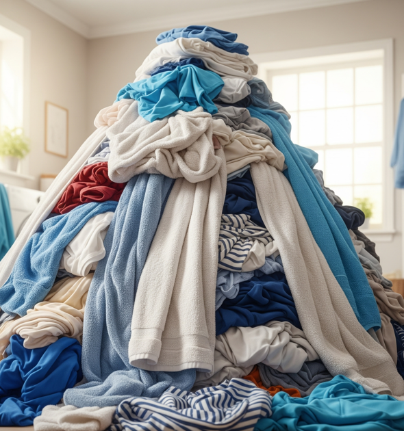 Mountains Of Laundry