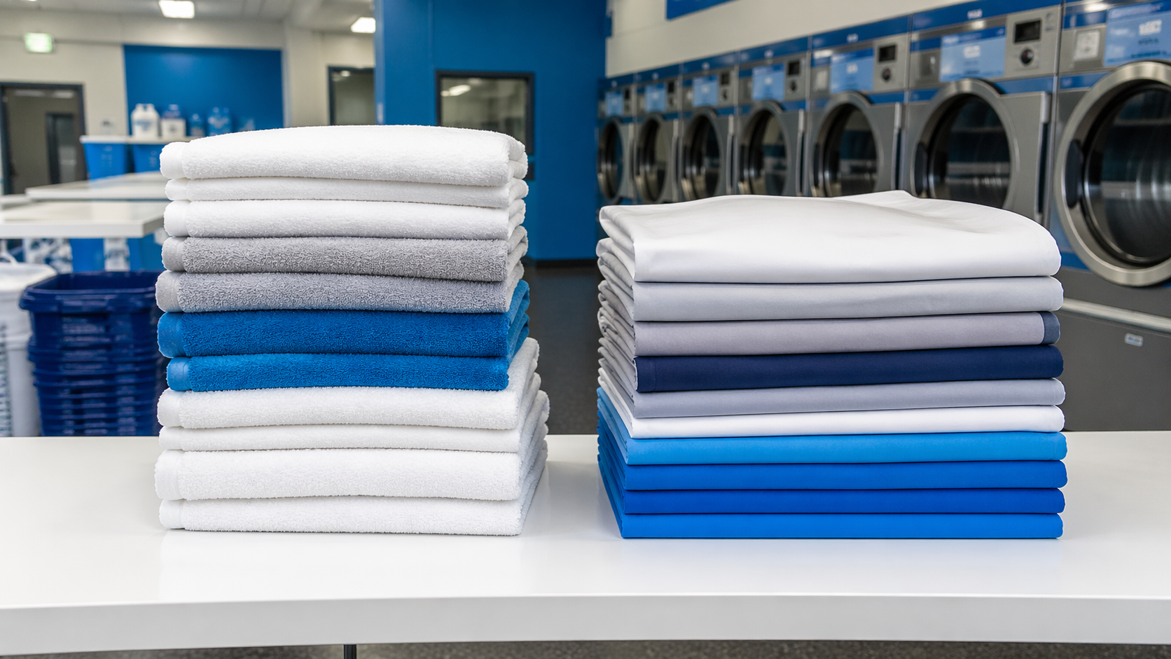 Commercial laundry service near 28210 North Carolina