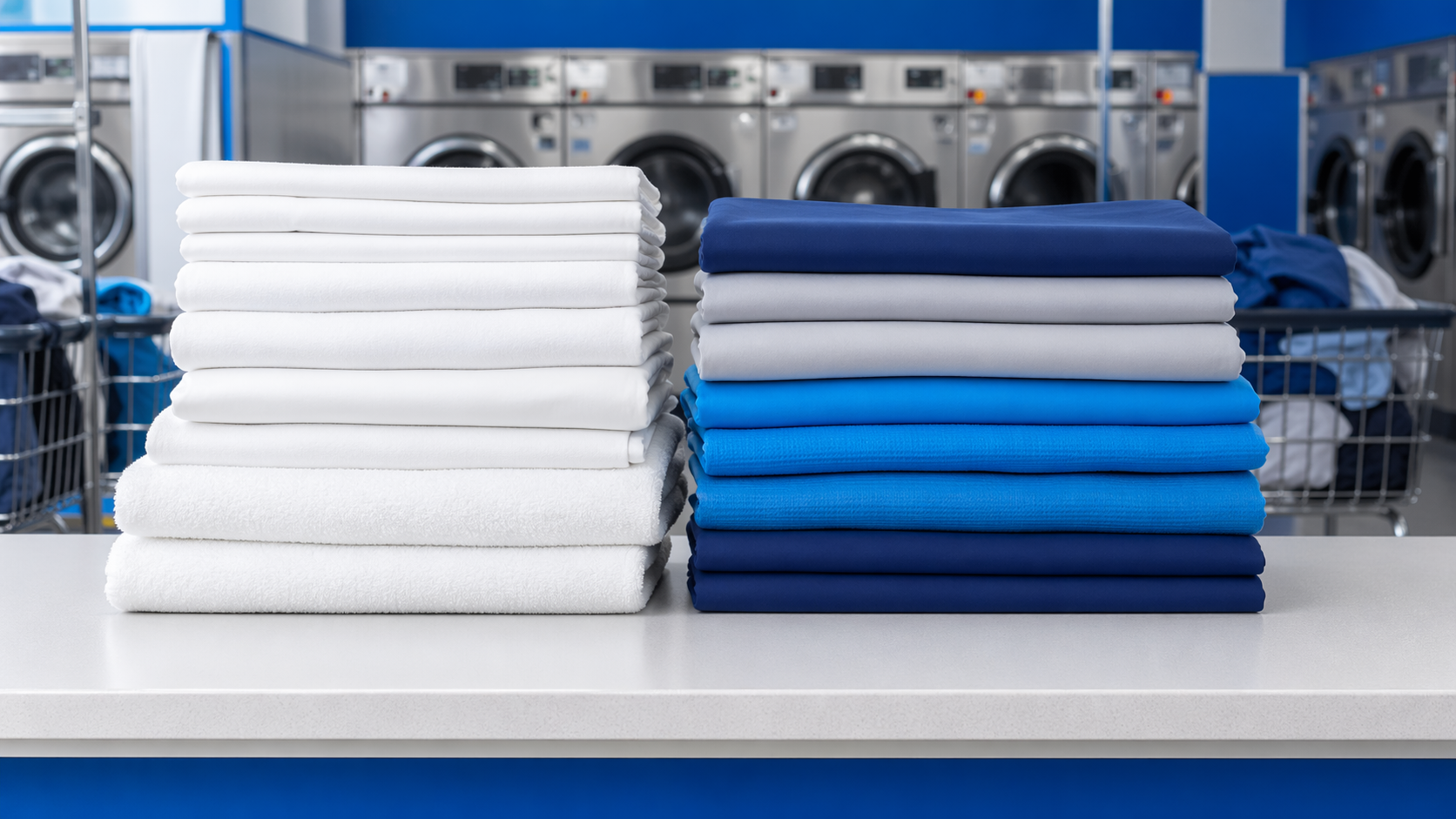 Commercial laundry service near 28216 North Carolina