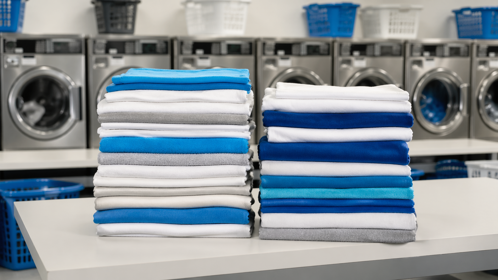Commercial laundry service near Myers Park in Charlotte, North Carolina