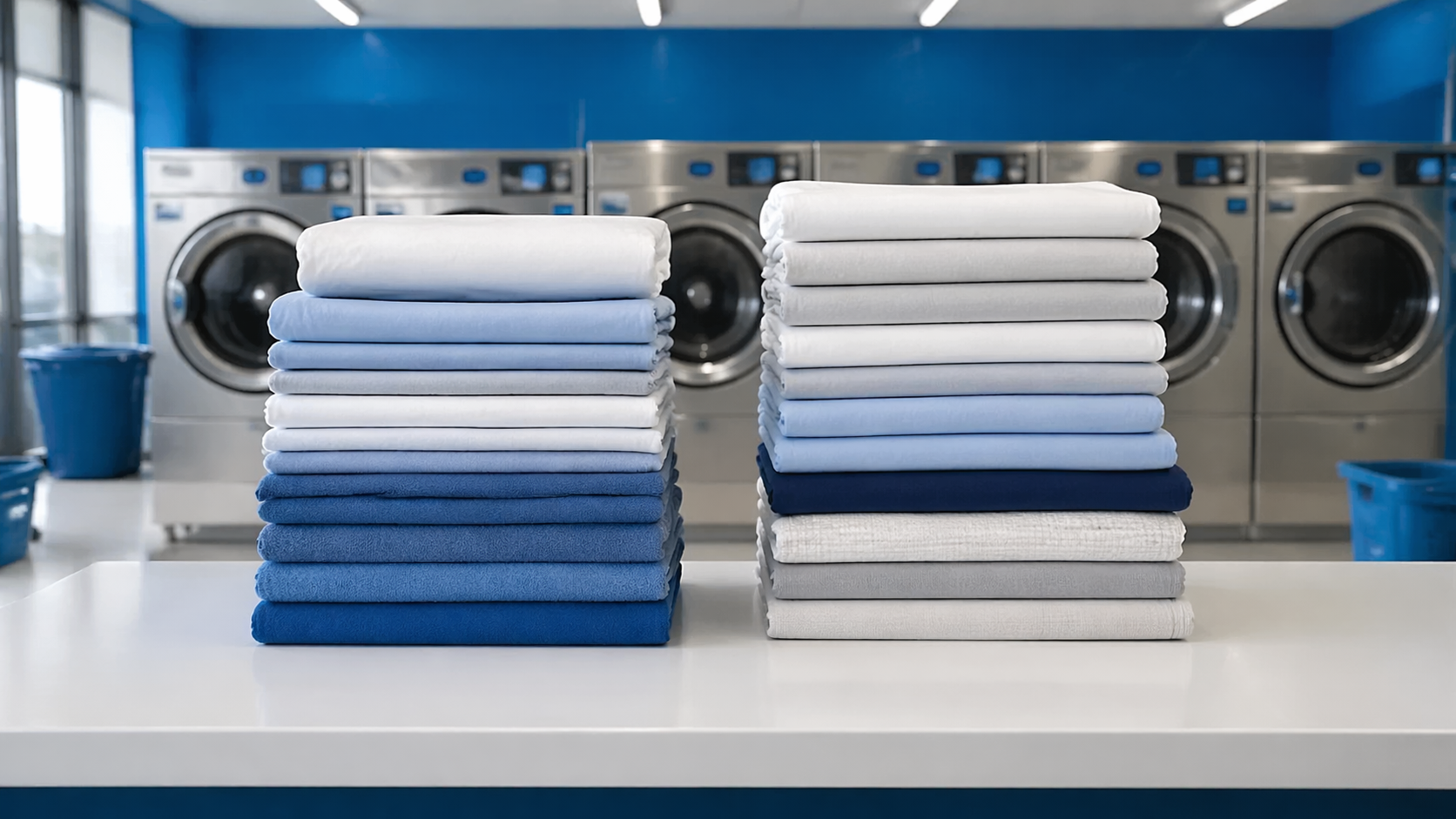 Commercial laundry pickup and delivery service for businesses in Sherwood Forest, Charlotte, NC