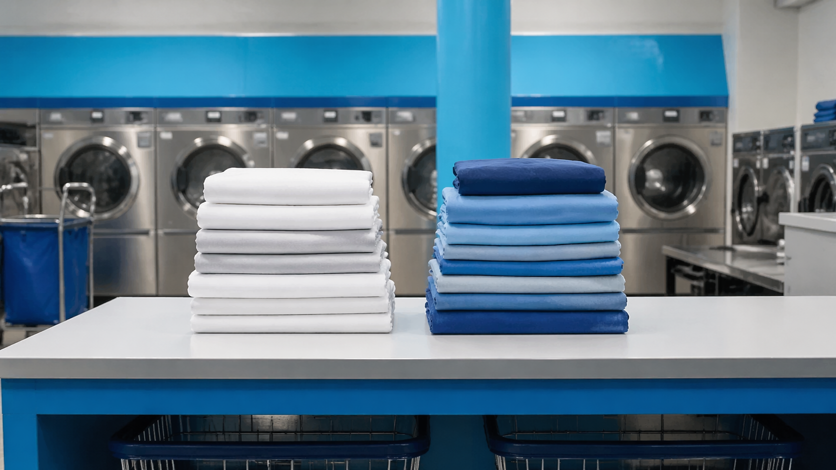 Commercial laundry pickup and delivery service near Vance Township NC