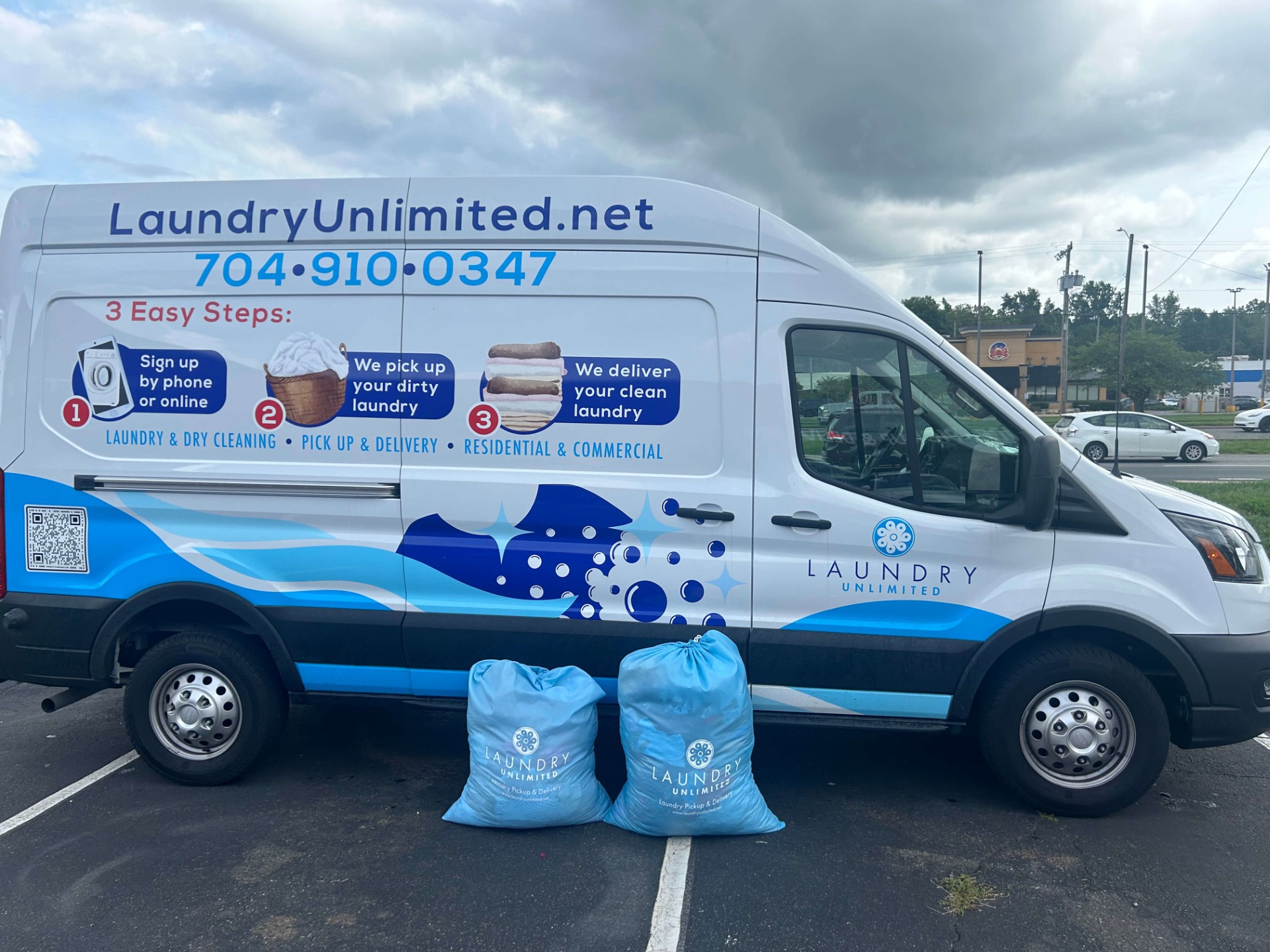 Dependable commercial laundry service