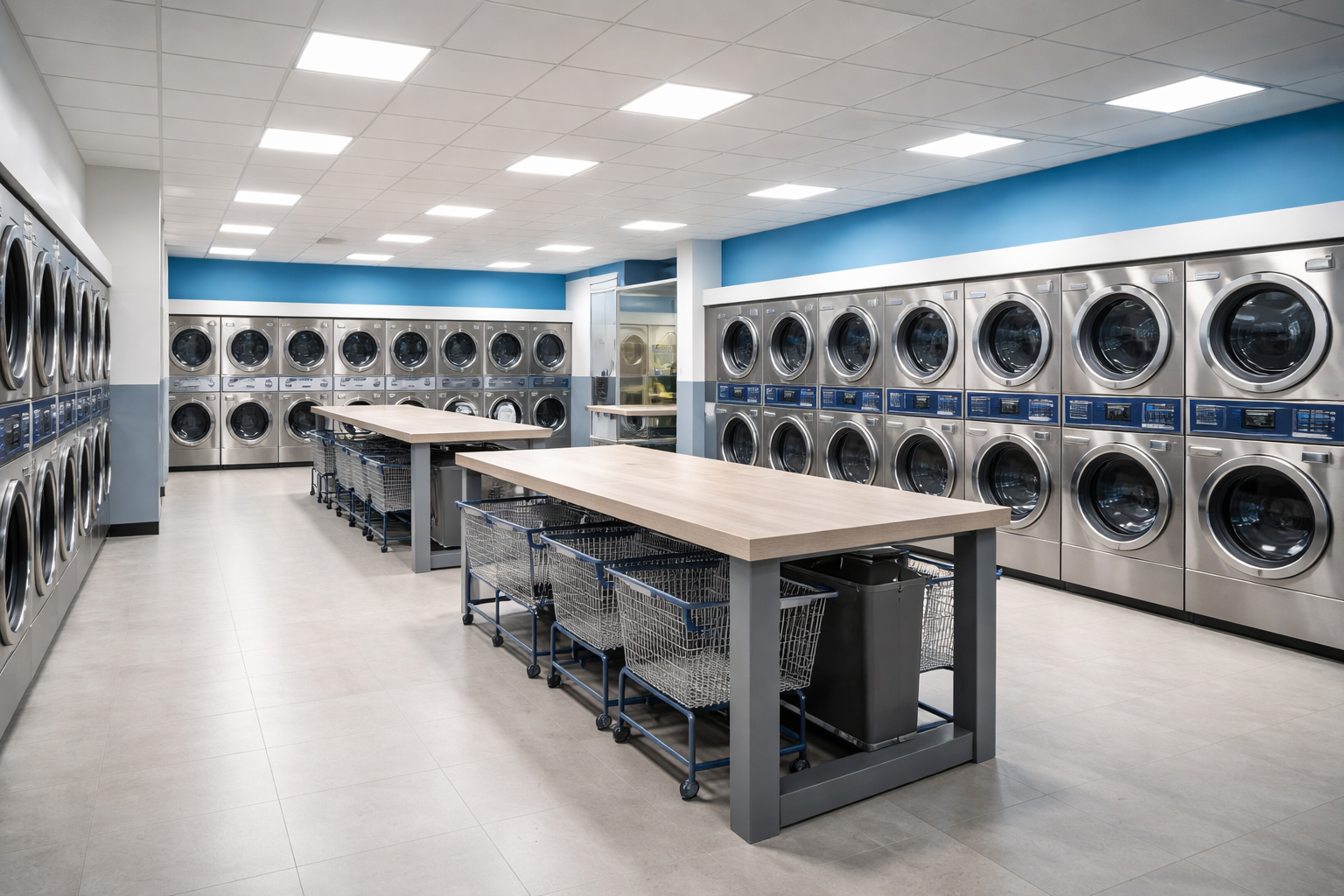 Self-service laundromat near 28277