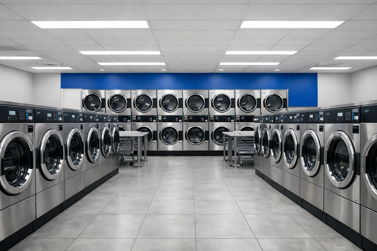 Self service laundromat near Echo Hills Charlotte North Carolina