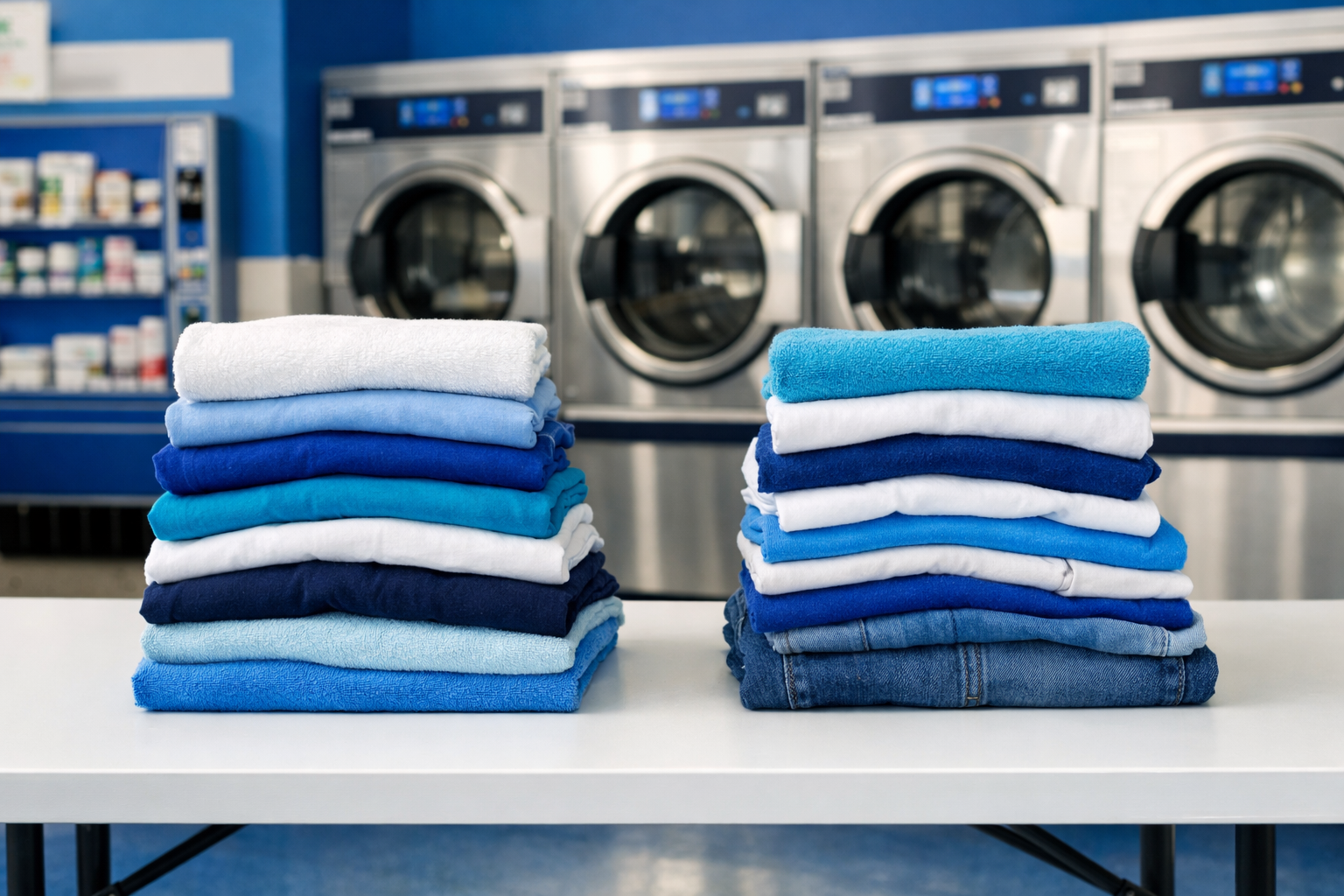 Wash dry fold drop off service near Stallings NC