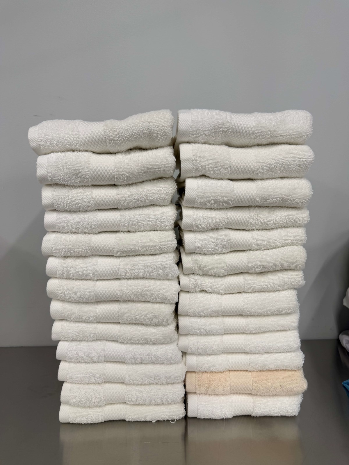 laundry delivery folded towels